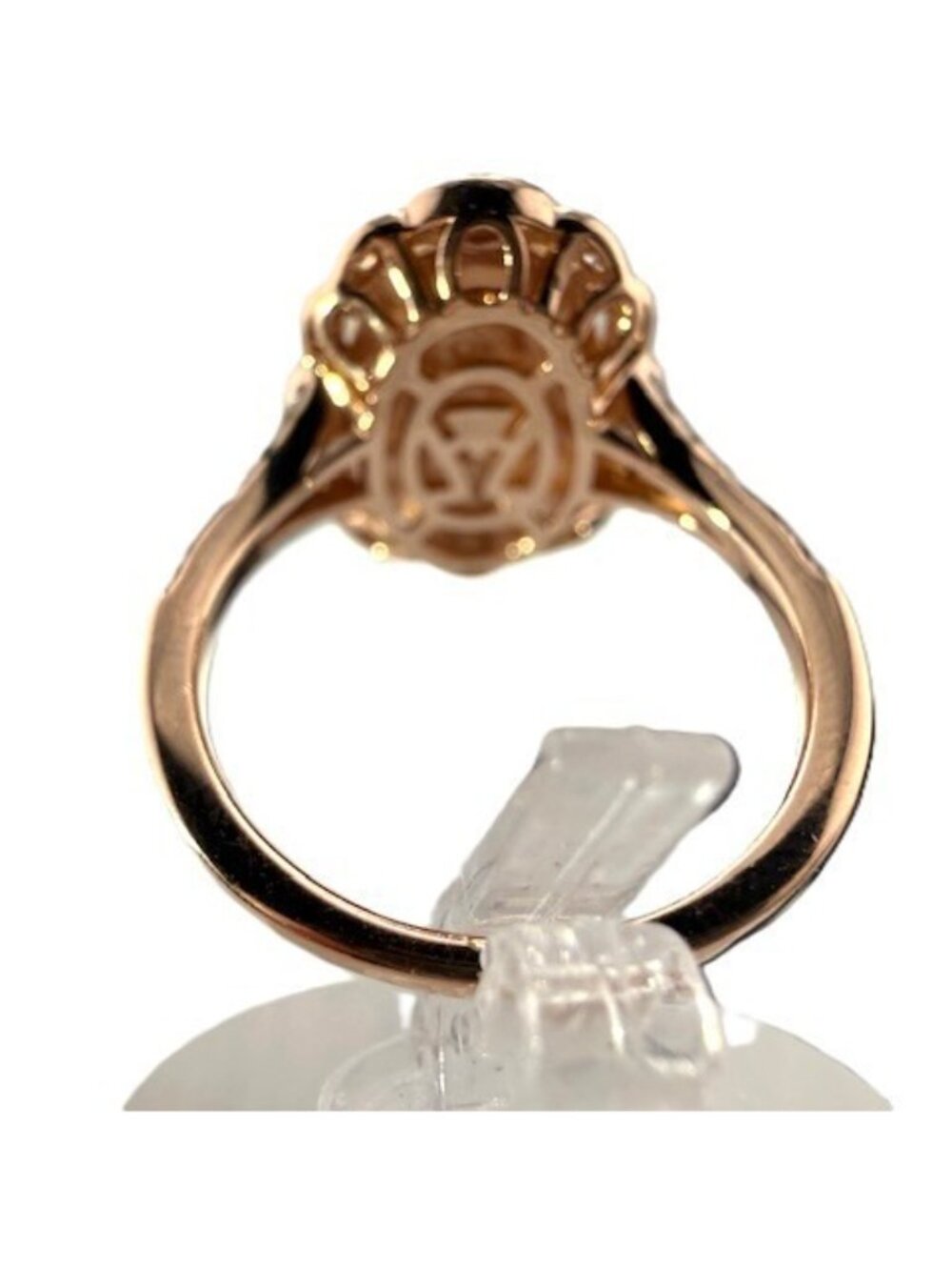 LeVian Opal Ring with Diamonds - Size 6.5 - Picture 3 of 8